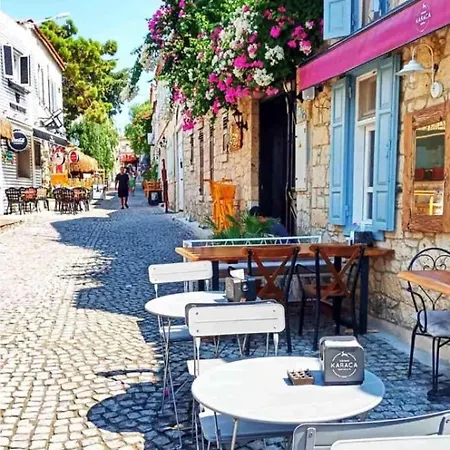 With Private Pool In Alacati Villa *